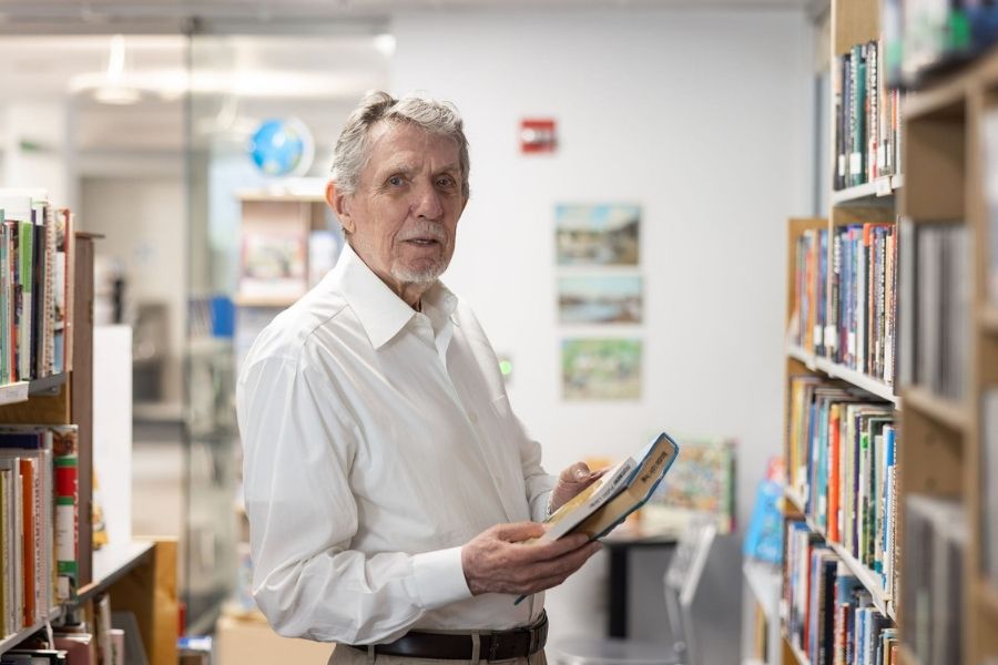 Volunteer at the Friends Bookstore.